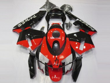 2003-2004 Rot Black Power CBR600RR Motorrad Verkleidungen