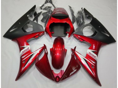 2003-2004 Rot & Weiß R6 Motorrad Verkleidungen