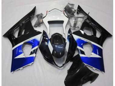 2003-2004 Schwarz Blau & Weiß GSXR 1000 Motorrad Verkleidungen
