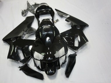 2003-2004 Schwarz Glänzend & Matt CBR600RR Motorrad Verkleidungen