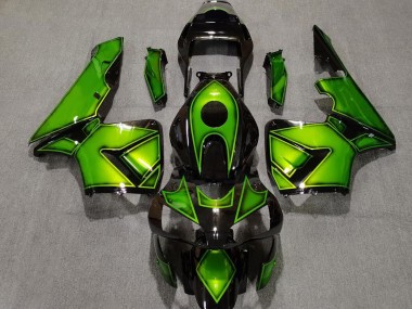 2003-2004 Spezial Design Grün CBR600RR Motorrad Verkleidungen
