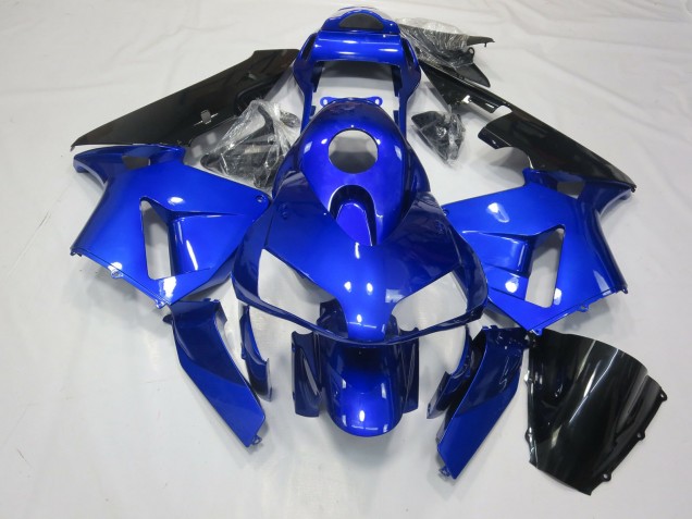 2003-2004 Tiefes Blau CBR600RR Motorrad Verkleidungen 2003-2004 Tiefes Blau CBR600RR Motorrad Verkleidungen