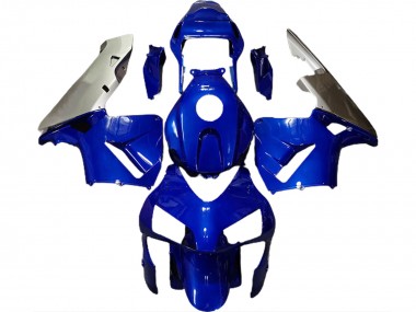 2003-2004 Tiefes Blau & Silber CBR600RR Motorrad Verkleidungen
