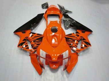 2003-2004 Tribal Orange CBR600RR Motorrad Verkleidungen