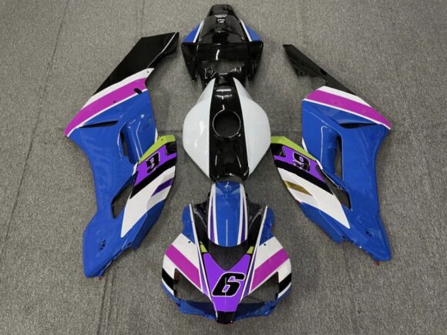 2004-2005 Blau & Schwarz CBR1000RR Motorrad Verkleidungen 2004-2005 Blau & Schwarz CBR1000RR Motorrad Verkleidungen