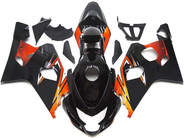 2004-2005 Bronze Orange OEM Stil Benutzerdefiniert GSXR 600-750 Motorrad Verkleidungen 2004-2005 Bronze Orange OEM Stil Benutzerdefiniert GSXR 600-750 Motorrad Verkleidungen
