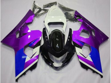 2004-2005 Glanz Lila GSXR 600-750 Motorrad Verkleidungen