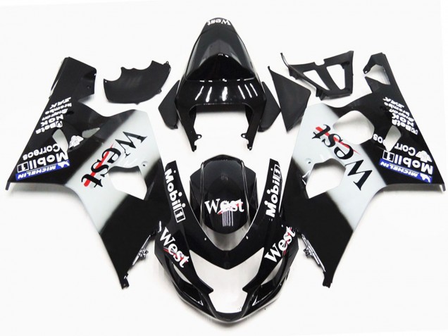 2004-2005 Glanz West OEM Stil GSXR 600-750 Motorrad Verkleidungen 2004-2005 Glanz West OEM Stil GSXR 600-750 Motorrad Verkleidungen