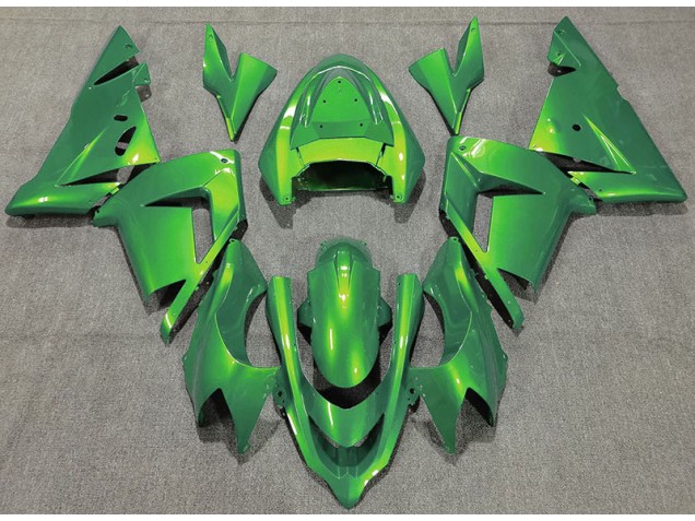 2004-2005 Glänzend Grün ZX10R Motorrad Verkleidungen 2004-2005 Glänzend Grün ZX10R Motorrad Verkleidungen