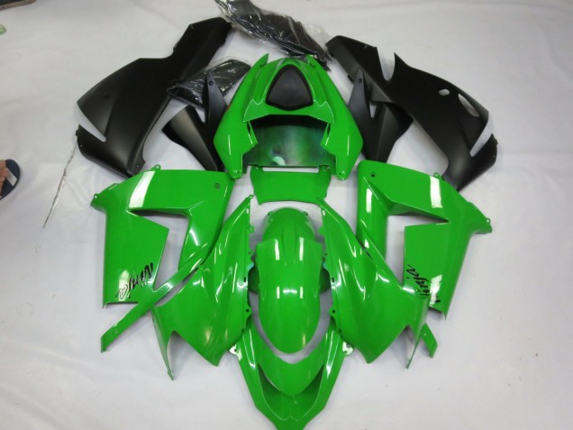 2004-2005 Grün Glanz ZX10R Motorrad Verkleidungen 2004-2005 Grün Glanz ZX10R Motorrad Verkleidungen