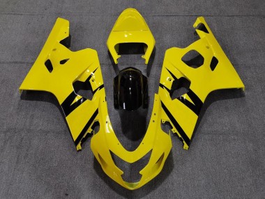 2004-2005 Leuchtend Gelb Glänzend Custom OEM Stil GSXR 600-750 Motorrad Verkleidungen