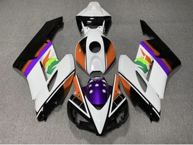 2004-2005 Orange & Lila Flagge CBR1000RR Motorrad Verkleidungen