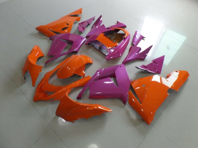 2004-2005 Orange Pink ZX10R Motorrad Verkleidungen 2004-2005 Orange Pink ZX10R Motorrad Verkleidungen