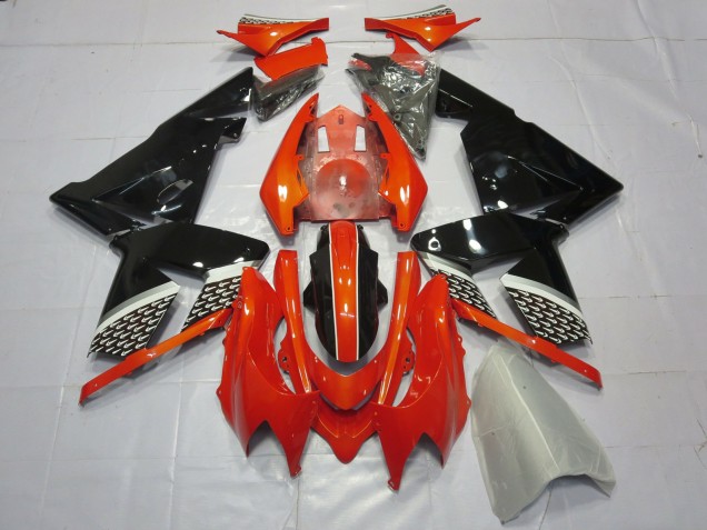2004-2005 Rot Schwarz ZX10R Motorrad Verkleidungen 2004-2005 Rot Schwarz ZX10R Motorrad Verkleidungen