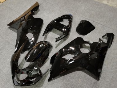 2004-2005 Schwarz Glänzend GSXR 600-750 Motorrad Verkleidungen