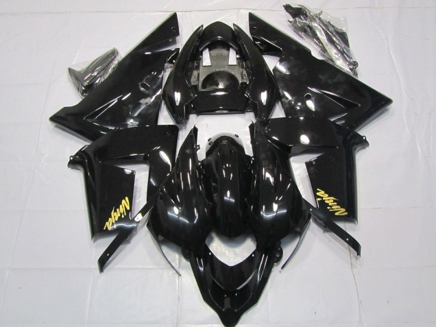 2004-2005 Schwarz Gold ZX10R Motorrad Verkleidungen 2004-2005 Schwarz Gold ZX10R Motorrad Verkleidungen