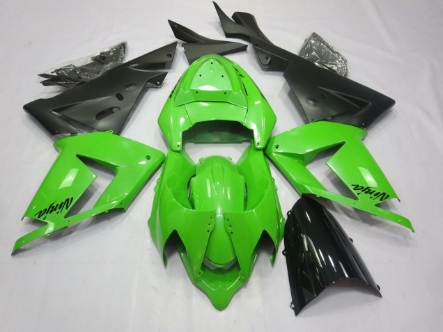 2004-2005 Total Grün ZX10R Motorrad Verkleidungen 2004-2005 Total Grün ZX10R Motorrad Verkleidungen
