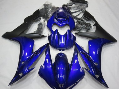 2004-2006 Glänzend Blau & Schwarz R1 Motorrad Verkleidungen