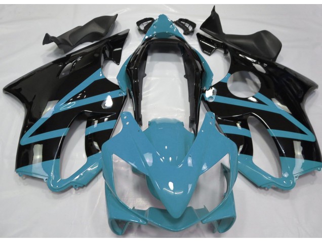 2004-2007 Glänzend Hellblau CBR600 F4i Motorrad Verkleidungen 2004-2007 Glänzend Hellblau CBR600 F4i Motorrad Verkleidungen
