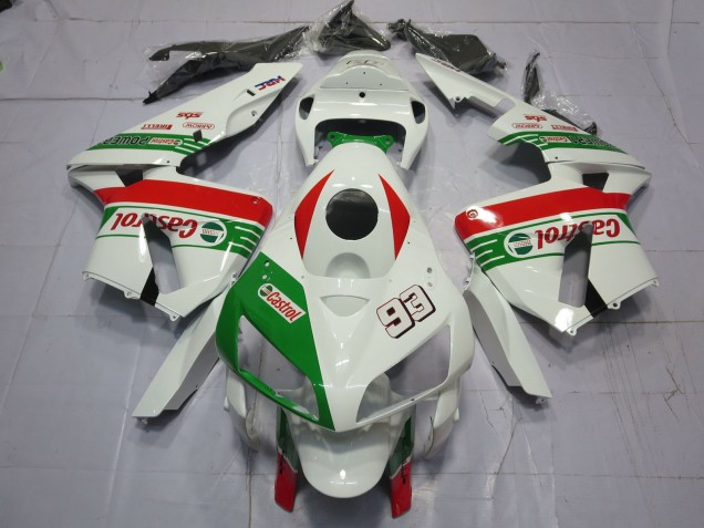 2005-2006 Castrol CBR600RR Motorrad Verkleidungen 2005-2006 Castrol CBR600RR Motorrad Verkleidungen