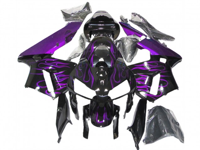2005-2006 Lila Flamme CBR600RR Motorrad Verkleidungen 2005-2006 Lila Flamme CBR600RR Motorrad Verkleidungen