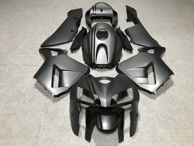 2005-2006 Matt Schwarz CBR600RR Motorrad Verkleidungen 2005-2006 Matt Schwarz CBR600RR Motorrad Verkleidungen