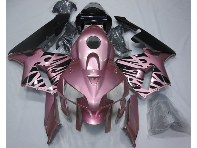 2005-2006 Rosa Flamme CBR600RR Motorrad Verkleidungen 2005-2006 Rosa Flamme CBR600RR Motorrad Verkleidungen