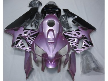 2005-2006 Rosaviolett Flamme CBR600RR Motorrad Verkleidungen