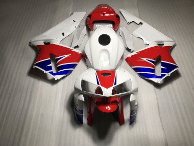2005-2006 Rot / Weiß / Blau CBR600RR Motorrad Verkleidungen