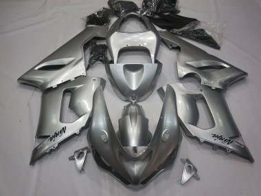 2005-2006 Silber ZX6R Motorrad Verkleidungen