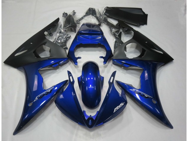 2005 Glänzend Tiefes Blau R6 Motorrad Verkleidungen 2005 Glänzend Tiefes Blau R6 Motorrad Verkleidungen