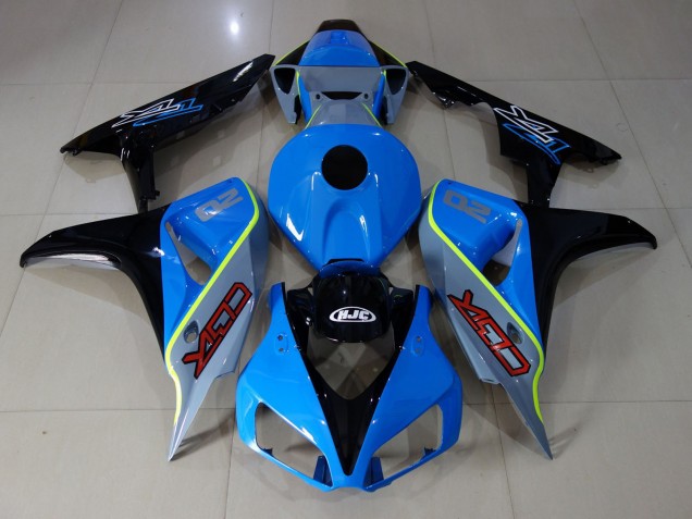 2006-2007 Blau & Schwarz Custom Cbr CBR1000RR Motorrad Verkleidungen 2006-2007 Blau & Schwarz Custom Cbr CBR1000RR Motorrad Verkleidungen