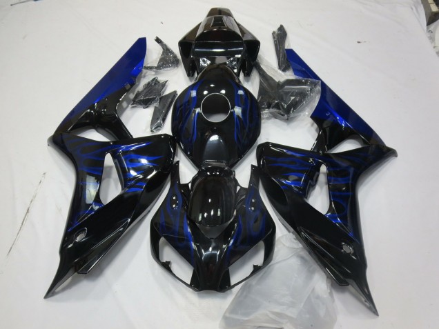 2006-2007 Blaue Flamme CBR1000RR Motorrad Verkleidungen 2006-2007 Blaue Flamme CBR1000RR Motorrad Verkleidungen
