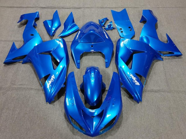 2006-2007 Blauer Ninja ZX10R Motorrad Verkleidungen 2006-2007 Blauer Ninja ZX10R Motorrad Verkleidungen