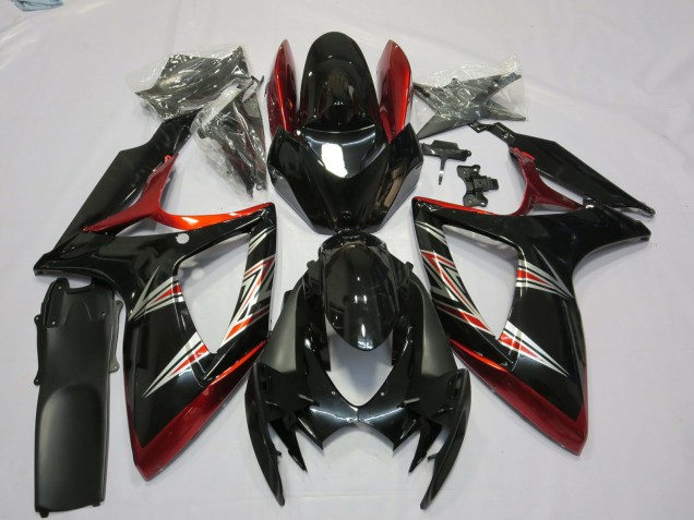 2006-2007 Dreifarbig GSXR 600-750 Motorrad Verkleidungen 2006-2007 Dreifarbig GSXR 600-750 Motorrad Verkleidungen