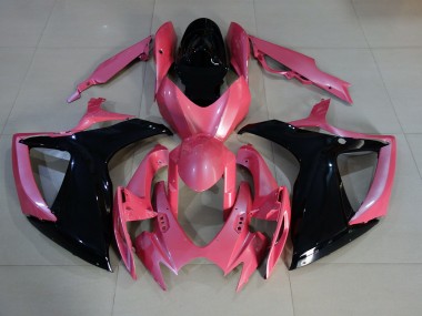 2006-2007 Glanzrosa GSXR 600-750 Motorrad Verkleidungen