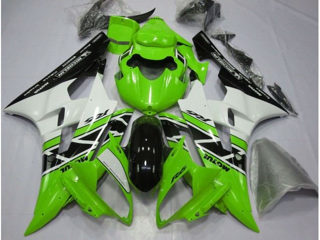 2006-2007 Grün OEM-Stil R6 Motorrad Verkleidungen