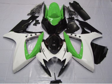 2006-2007 Grüner Stern GSXR 600-750 Motorrad Verkleidungen