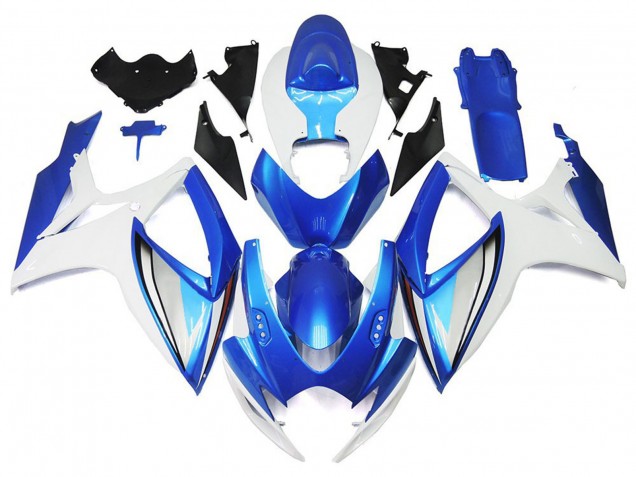 2006-2007 Hellblau & Tiefes Blau OEM Stil GSXR 600-750 Motorrad Verkleidungen 2006-2007 Hellblau & Tiefes Blau OEM Stil GSXR 600-750 Motorrad Verkleidungen