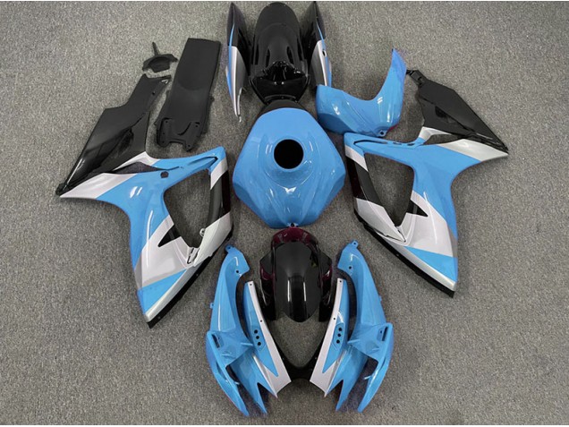 2006-2007 Hellblaues Design GSXR 600-750 Motorrad Verkleidungen 2006-2007 Hellblaues Design GSXR 600-750 Motorrad Verkleidungen