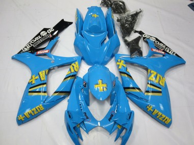 2006-2007 Klassisch Rizla GSXR 600-750 Motorrad Verkleidungen