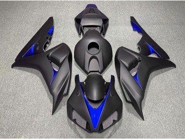 2006-2007 Matt Schwarz & Blau CBR1000RR Motorrad Verkleidungen