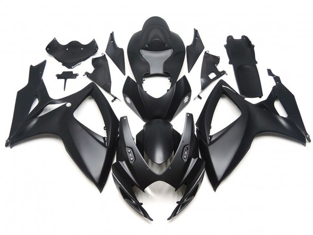 2006-2007 Matt Schwarzer Custom-Stil OEM GSXR 600-750 Motorrad Verkleidungen 2006-2007 Matt Schwarzer Custom-Stil OEM GSXR 600-750 Motorrad Verkleidungen