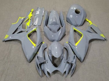 2006-2007 Nardo / High Viz Gelb GSXR 600-750 Motorrad Verkleidungen