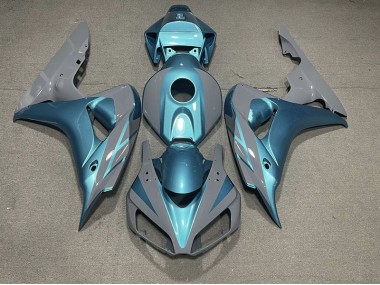 2006-2007 Nardograu & Hellblau CBR1000RR Motorrad Verkleidungen