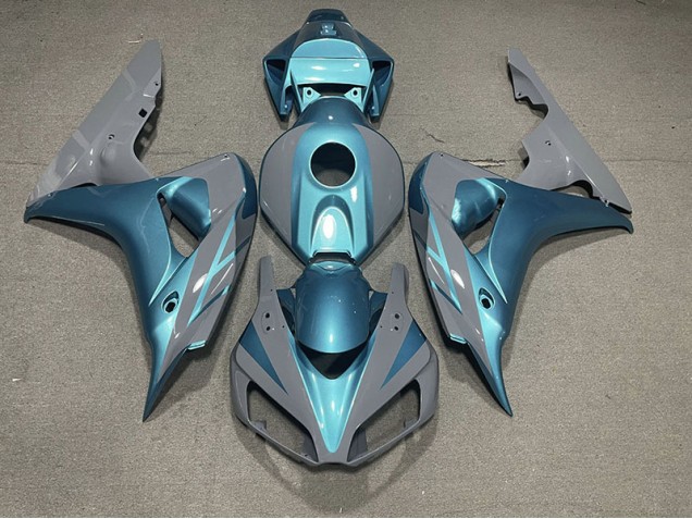 2006-2007 Nardograu & Hellblau CBR1000RR Motorrad Verkleidungen 2006-2007 Nardograu & Hellblau CBR1000RR Motorrad Verkleidungen