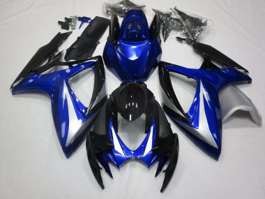 2006-2007 OEM Stil Tiefes Blau GSXR 600-750 Motorrad Verkleidungen