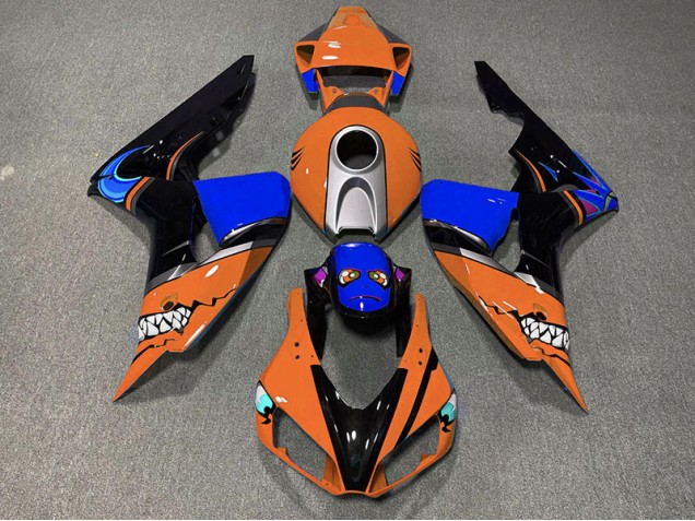 2006-2007 Orange Hai CBR1000RR Motorrad Verkleidungen 2006-2007 Orange Hai CBR1000RR Motorrad Verkleidungen