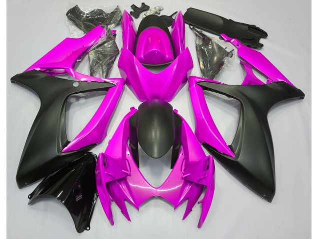 2006-2007 Pink GSXR 600-750 Motorrad Verkleidungen 2006-2007 Pink GSXR 600-750 Motorrad Verkleidungen
