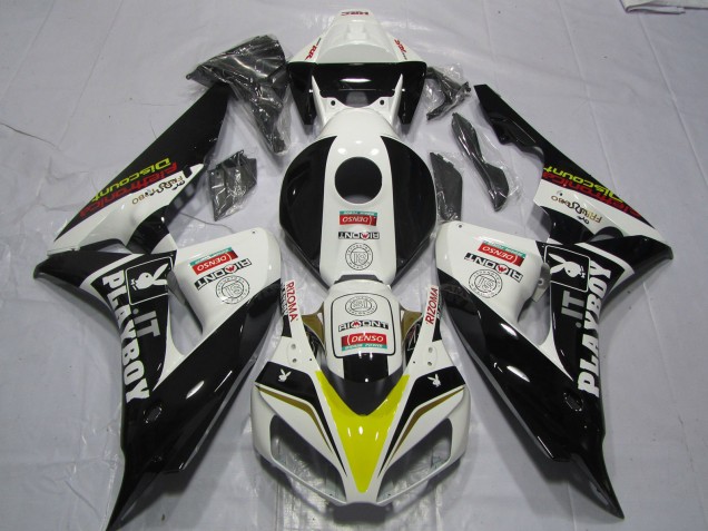 2006-2007 Playboy Stil 2 CBR1000RR Motorrad Verkleidungen 2006-2007 Playboy Stil 2 CBR1000RR Motorrad Verkleidungen